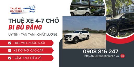 Thuê xe đi Bù Đăng Thuê xe đi Bù Đăng bằng xe riêng có tài xế