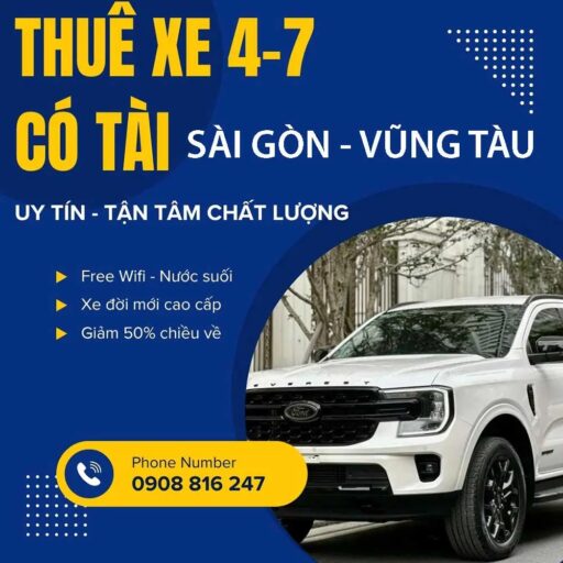 Đưa đón sân bay đi Vũng tàu và ngược lại Thuê-xe-7-chỗ-đi-vũng-tàu