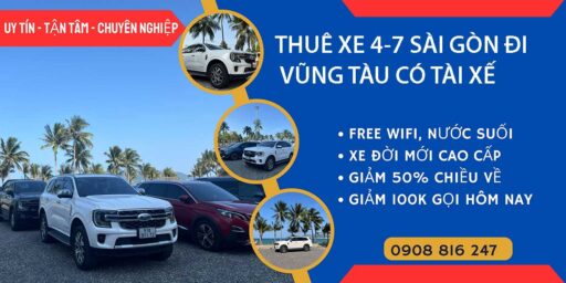 Đặt xe đi Vũng Tàu sẽ trở nên dễ dàng hơn bao giờ hết với THUÊ XE LIÊN TỈNH 247. thuê-xe-đi-vũng-tàu-có-tài-xế