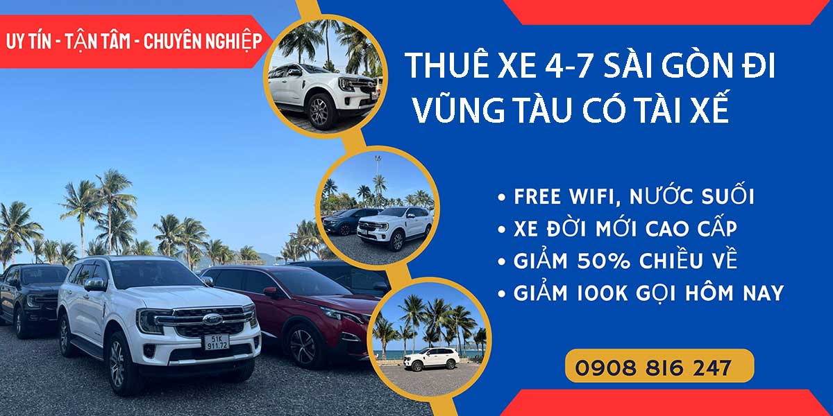 Thuê Xe đi Vũng Tàu có tài xế