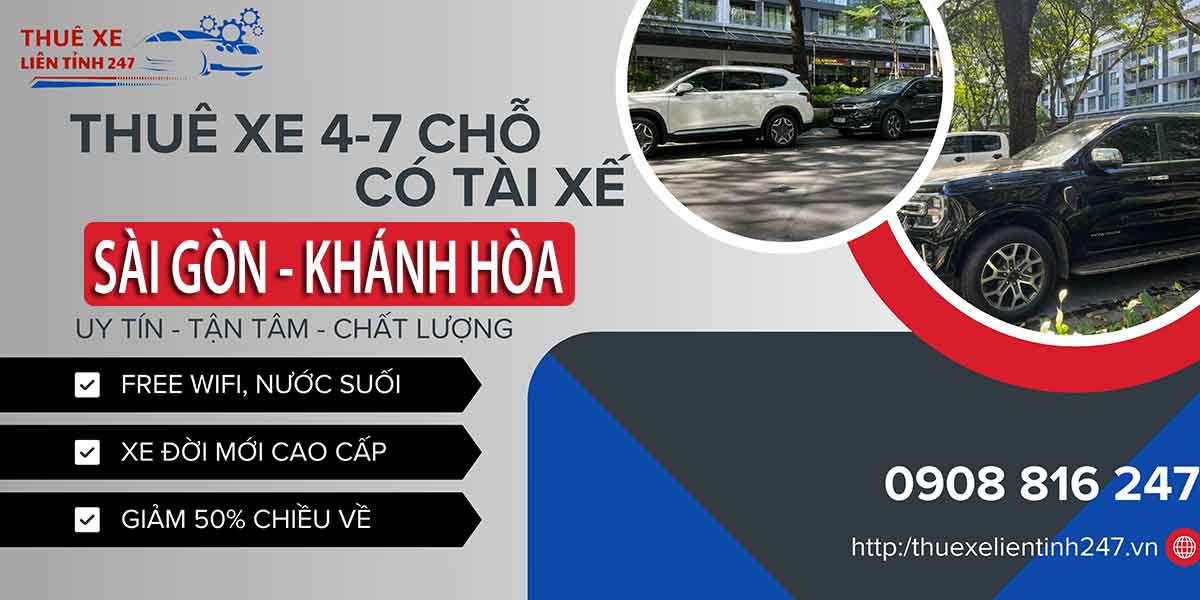 Thuê xe 4 chỗ đi Khánh Hòa có tài xế Thuê xe 4 chỗ đi Khánh Hòa có tài xế