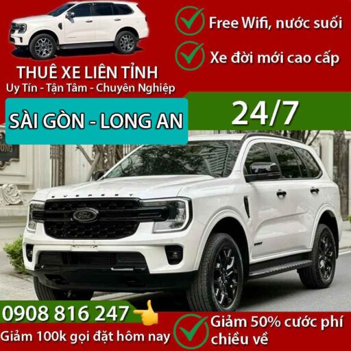 Thuê Xe Đi Long An 1 Chiều, 2 Chiều – Đặt Xe Riêng, Có Tài Xế, Chủ Động Giờ Giấc Thuê Xe Đi Long An 1 Chiều, 2 Chiều – Đặt Xe Riêng, Có Tài Xế, Chủ Động Giờ Giấc