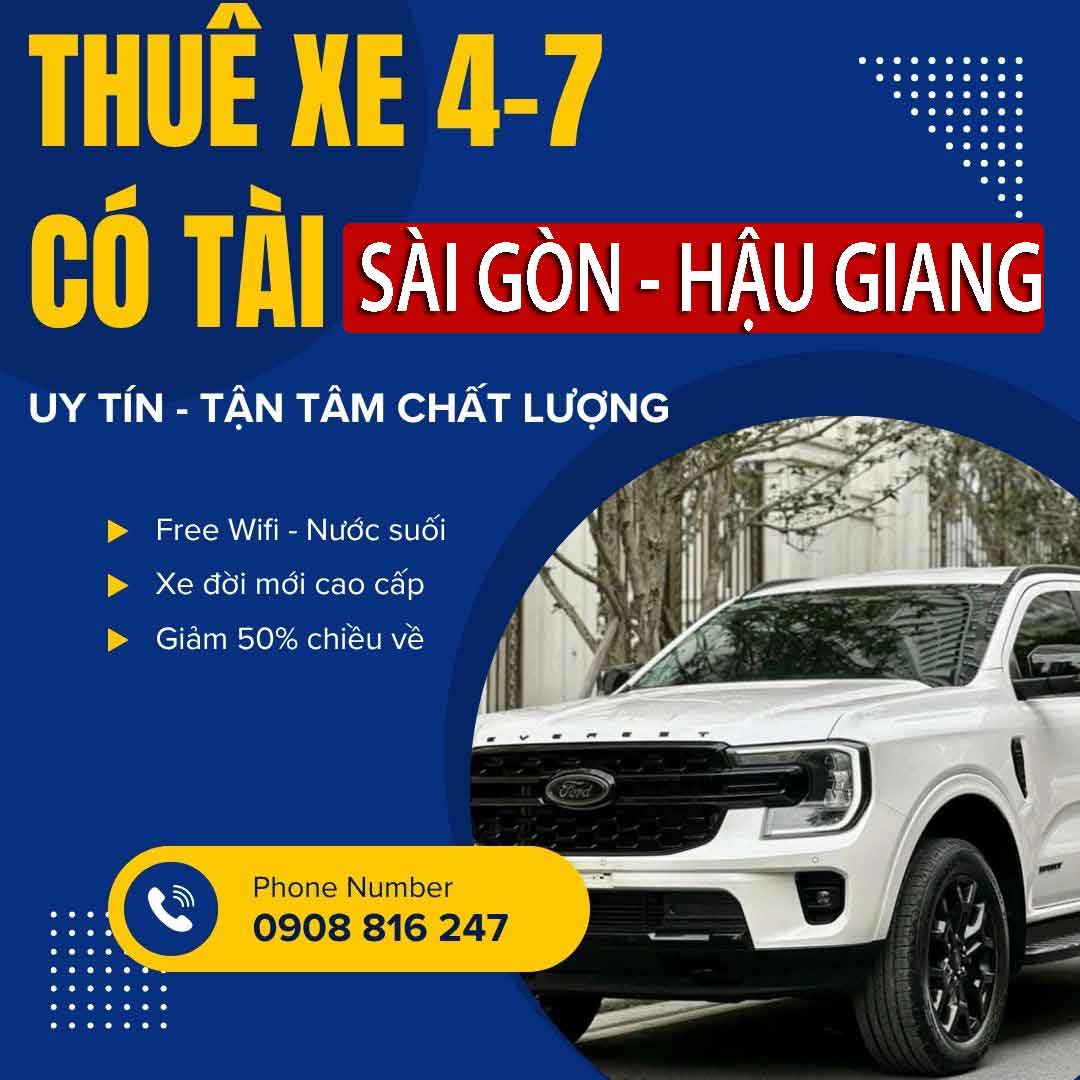 Thuê Xe Đi Hậu Giang Từ TP.HCM – Xe 4, 7 Chỗ Có Tài Xế Riêng, Đón Tận Nơi Thuê Xe Đi Hậu Giang Từ TP.HCM – Xe 4, 7 Chỗ Có Tài Xế Riêng, Đón Tận Nơi
