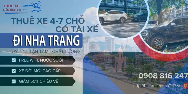 Dịch vụ xe riêng đi Nha Trang