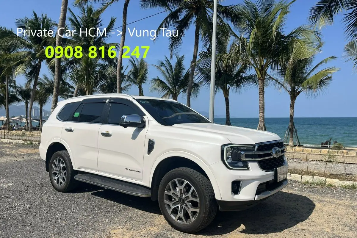 Private car from Ho Chi Minh City to Vung Tau – 7 seater SUV, door-to-door service by Thuê Xe Liên Tỉnh 247